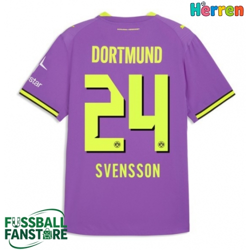 Borussia Dortmund Daniel Svensson #24 Replik 3rd trikot 2026-27 Kurzarm